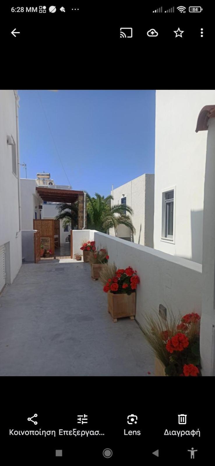 Appartamento Niso Double Livadi  Esterno foto
